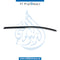 Rear Right WINDOW MOLDING for Mercedes-Benz C Class W205 (2015-2021) models, Part Number A2056700622 2B53